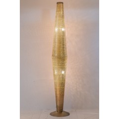 FLOOR LAMP FLSK GOLD 180 